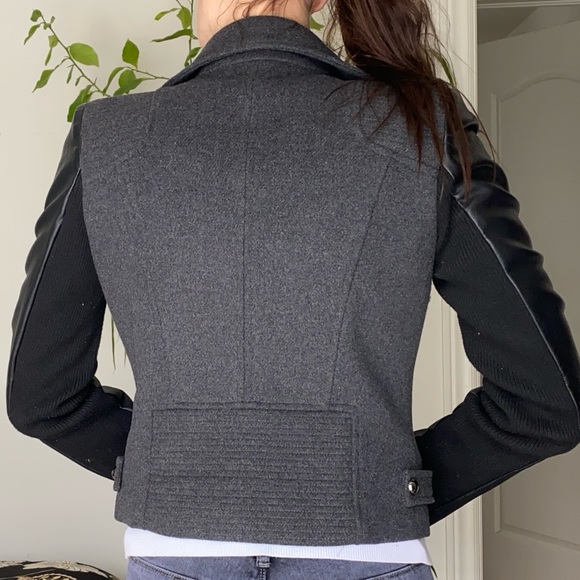 Lady Dutch high society biker style jacket faux leather - Picture 6 of 12